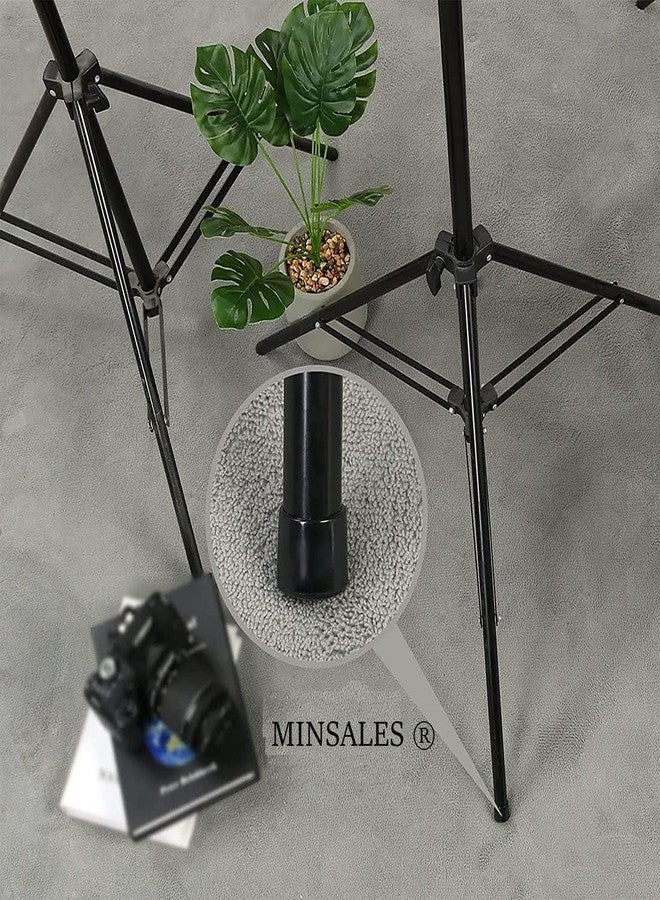 MINSALES ® Chair/Table Leg Cap - Round| 25 mm(1 inch) Diameter | PVC Rubber | Black | Floor Protector & Furniture Cover | -25mm x 25mm (8) pcs - Image 5